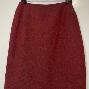 Alfani Wool, Silk, Poly blend Knee Length skirt
